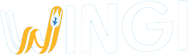 Wingi white logo